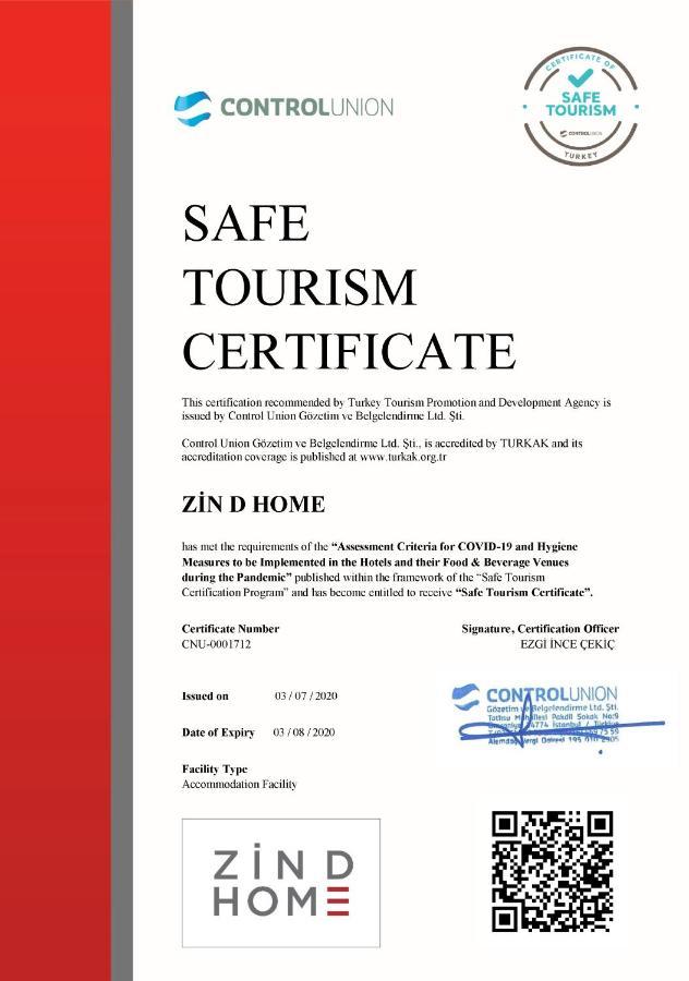 Zin D Home Otel Alemdag Истанбул Екстериор снимка